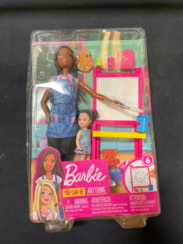 Photo 2 of Barbie Art Teacher Doll - Multi
