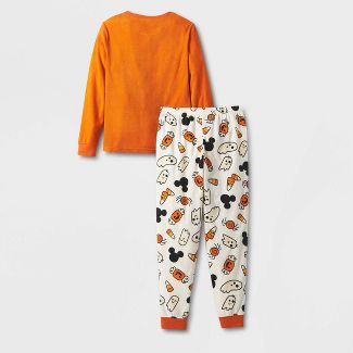 Photo 2 of Boys' Mickey Mouse & Friends Halloween Pajama Set - Orange size 5