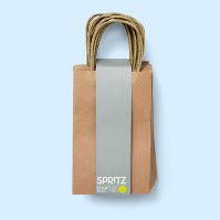 Photo 1 of 12ct Brown Jr Tote Bag - Spritz™ 2 pack 