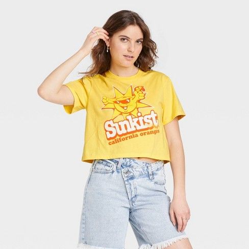 Photo 1 of 2 WOMENS SUNKIST SHORT SLEEVE T-SHIRT SIZE S AND M 