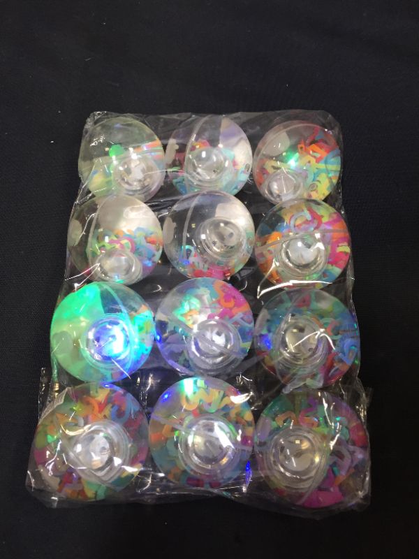 Photo 1 of 12 LIGHT-UP BOUNCE BALLS 