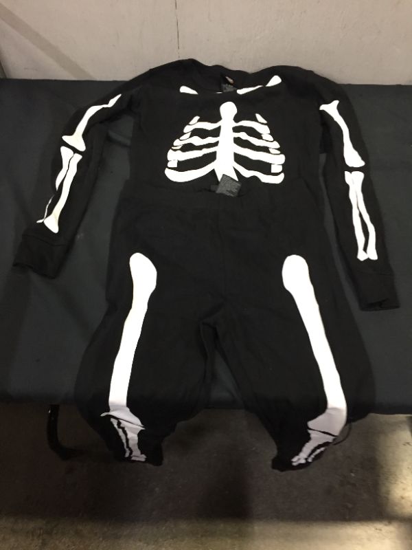 Photo 2 of Kids' Halloween Skeleton Matching Family Snug Fit Pajama Set - Hyde & EEK! Boutique™ Black SIZE 12

