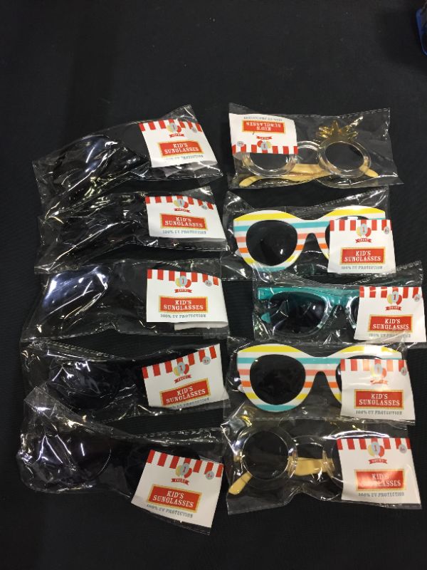 Photo 1 of 10 PACK OF SUNGLASSES- DIFFERENT STYLES AND COLORS  --SOLD AS IS ---

