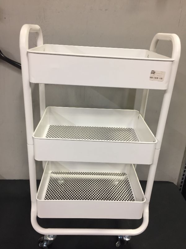 Photo 2 of 3 Tier Metal Utility Cart - Brightroom™

