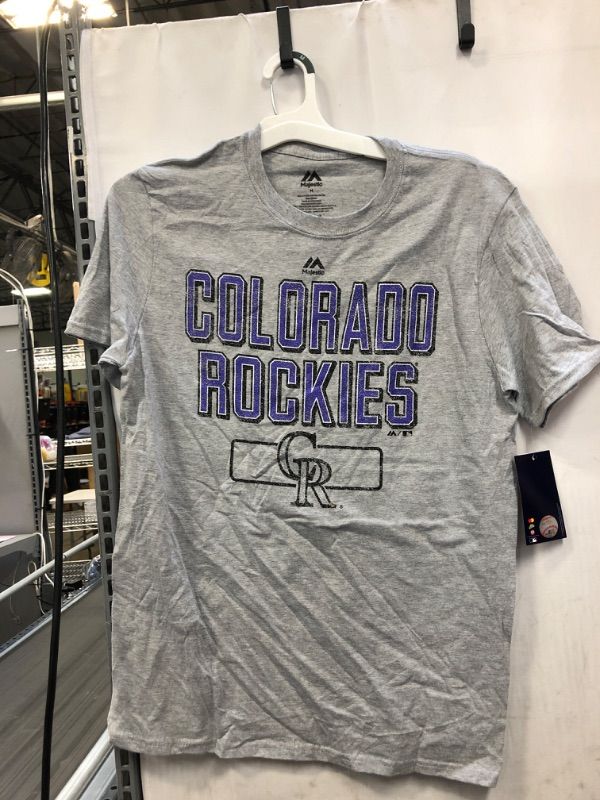 Photo 1 of  COLORADO ROCKIES BASEBALL SHIRT ( SIZE: M ) 