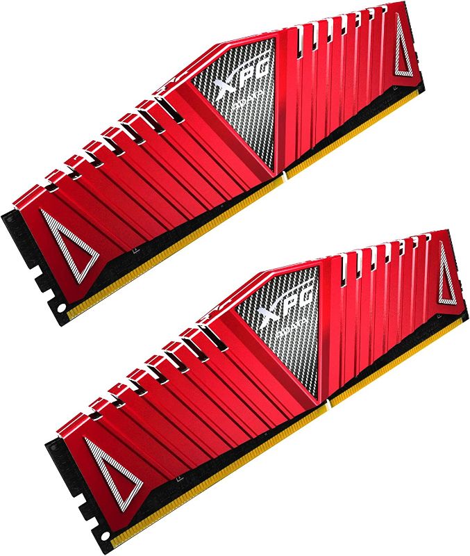 Photo 1 of XPG Z1 DDR4 3200MHz (PC4 25600) 16GB (2x8GB) 288-Pin CL16-20-20 Memory Modules, Red (AX4U320038G16A-DRZ1)
BOX IS OPEN 