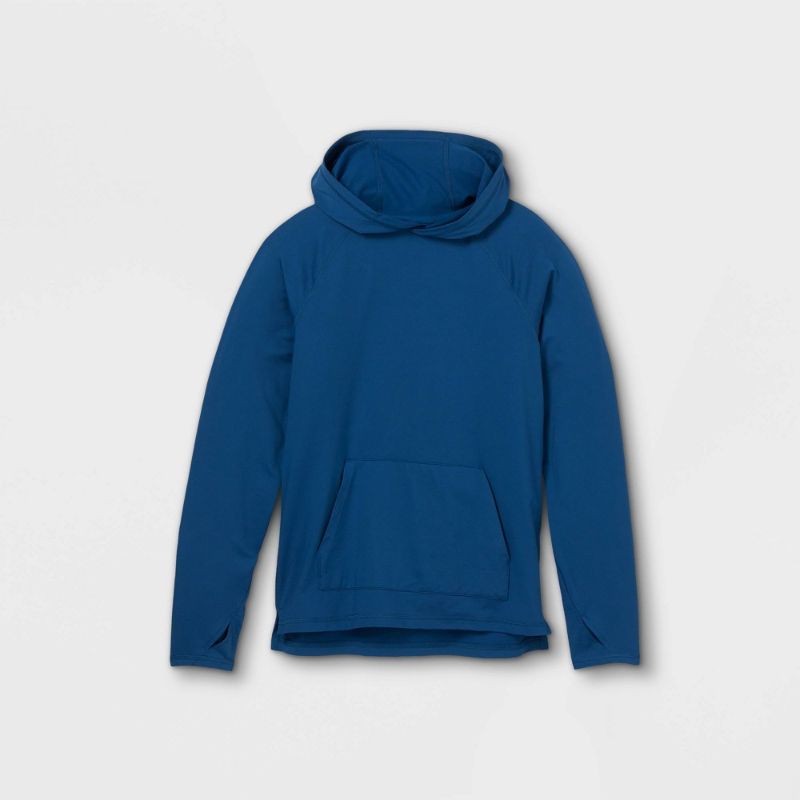 Photo 1 of Boys' Soft Gym Pullover Hoodie - All in Motion Blue L 12/14
