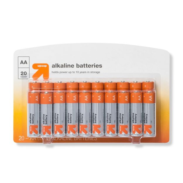 Photo 1 of AA Batteries - 20ct - up & up™

