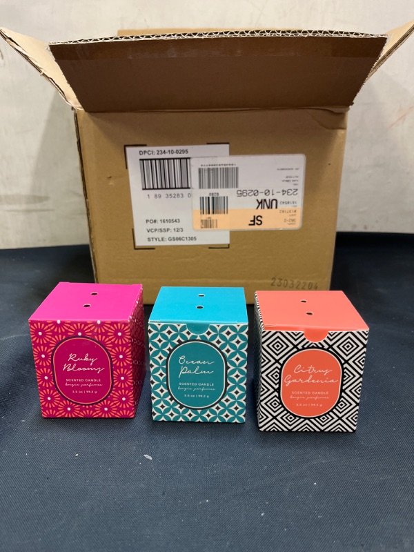 Photo 1 of 12 PCS CANDLES (BOX FULL)