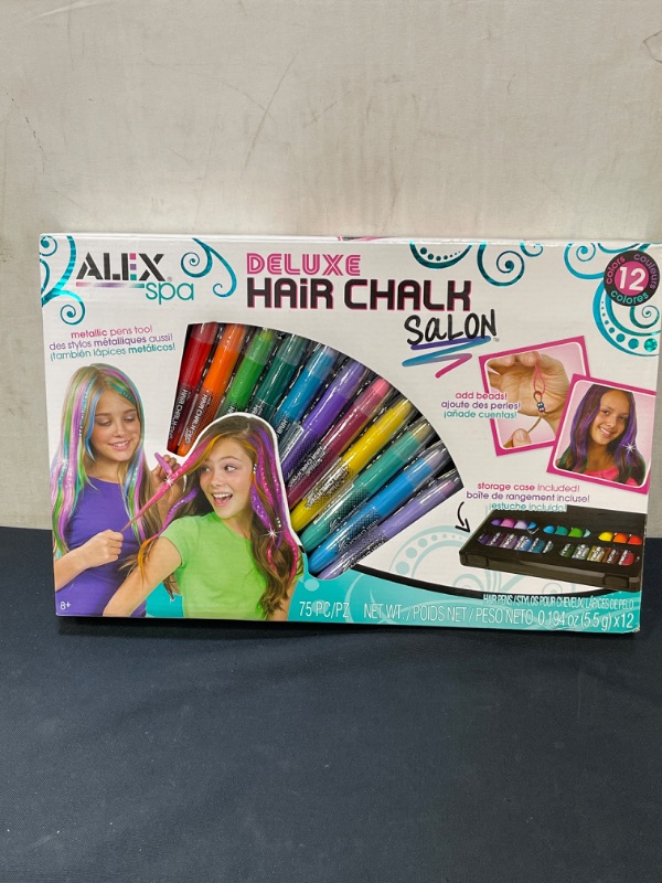 Photo 2 of ALEX Toys Hair Chalk Salon Girls Hair Activity
