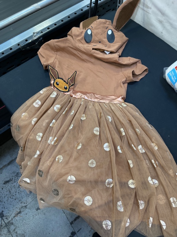 Photo 2 of Girls' Pokémon Eevee Cosplay Dress - Brown
SIZE S
