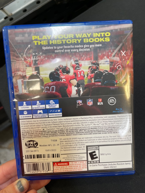 Photo 1 of Madden NFL 23 - PlayStation 4

