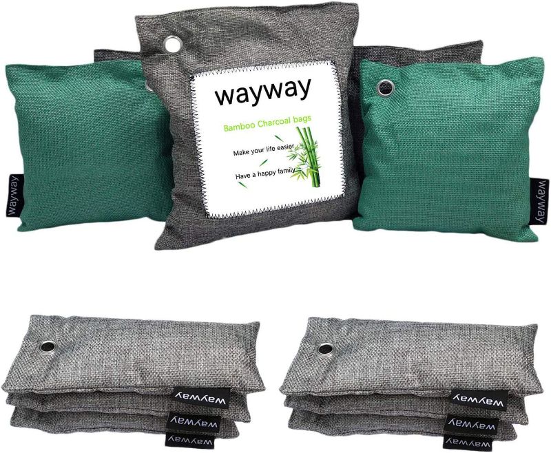 Photo 1 of 
wayway Bamboo Charcoal Air Purifying Bags (8 Pack),