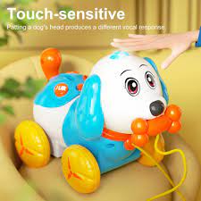 Photo 1 of  Smart Pull Line Dog Walking Dog Toy Animal Toys Plastic Pull Line Toy FOR 18+ MONTHS 