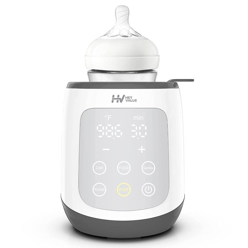 Photo 1 of Bottle Warmer, Baby Bottle Warmer 7-in-1 Fast Baby Food Heater&Thaw BPA-Free Milk Warmer with LCD Display Accurate Temperature Control for Breastmilk or Formula