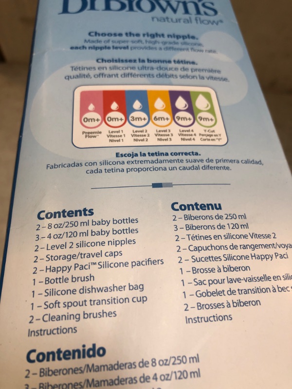 Photo 3 of Dr.Brown's Options+ Narrow First Year Feeding Set