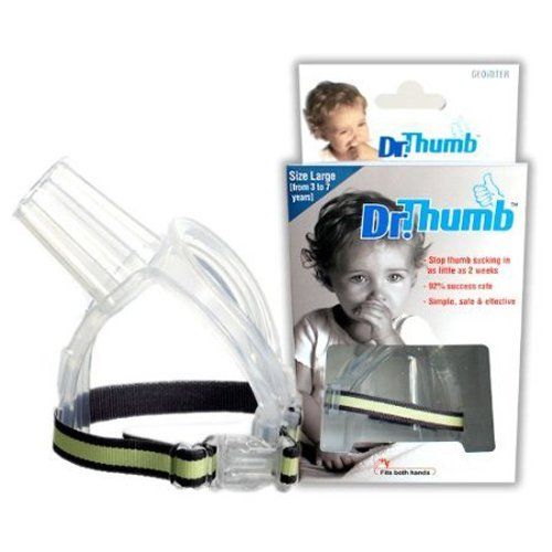 Photo 1 of Dr Thumb for Thumb Sucking Prevention and Treatment, Stop Thumb Sucking Today (Large (3-7 years))