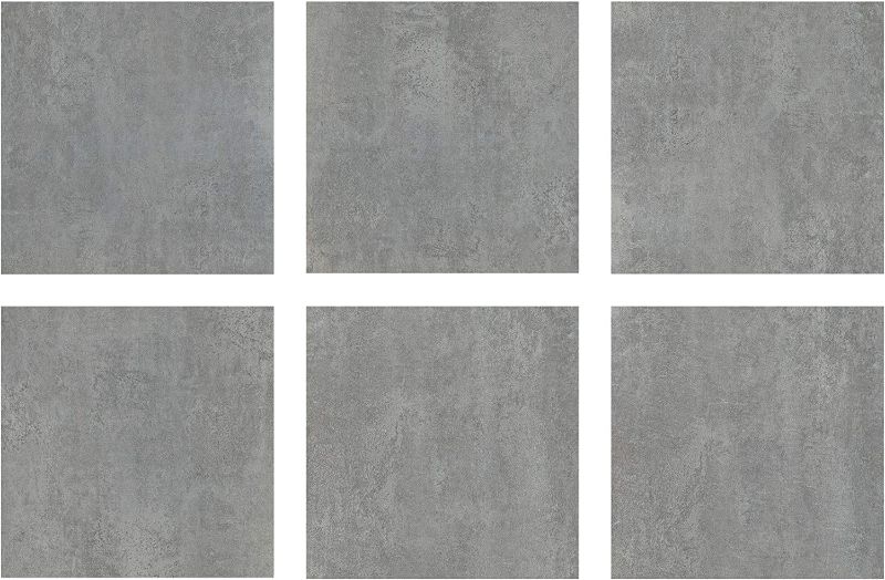 Photo 2 of  Peel & Stick Floor Tiles, Grey