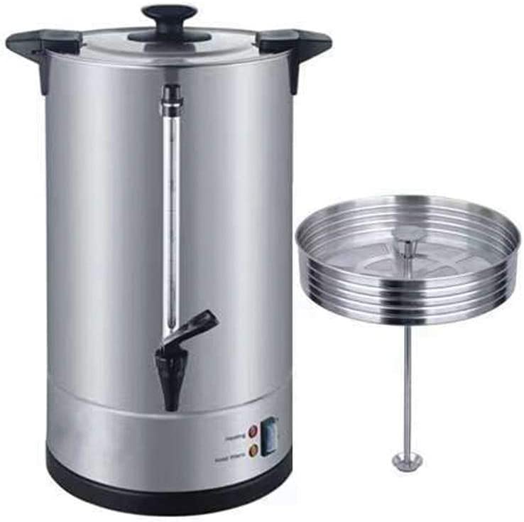 Photo 1 of *****MAJOR DAMAGE TO PACKAGING**** Restpresso 110 Cup Coffee Urn, 1 Double Wall Hot Beverage Dispenser - Quick Brewing, For Home Or Commercial Use, Stainless Steel Coffee Dispenser, Equipped With Water Gauge and Safety Mechanism
