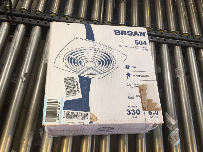 Photo 1 of Broan-NuTone 504 Ventilation Fan **SLIGHTLY DEFORMED** 