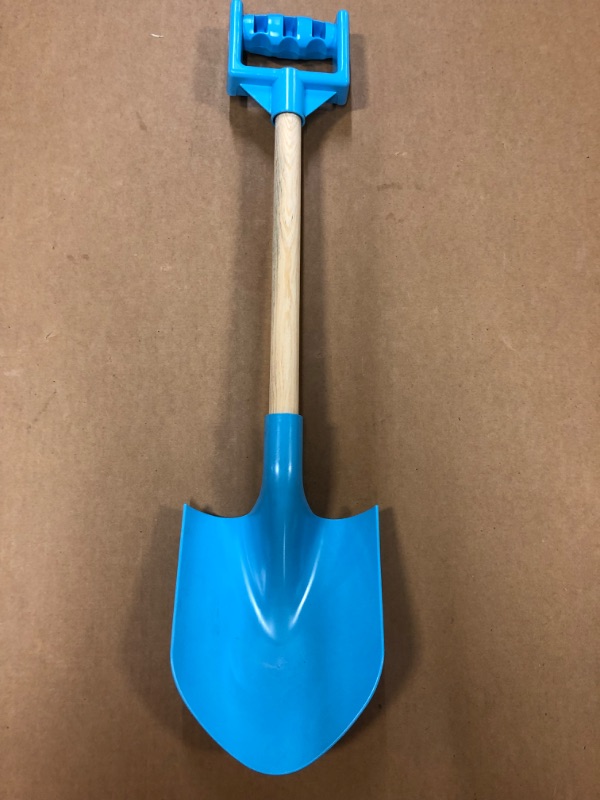 Photo 2 of ****2 PACK**** 26 Shovel with Wood Handle - Sun Squad  BLUE