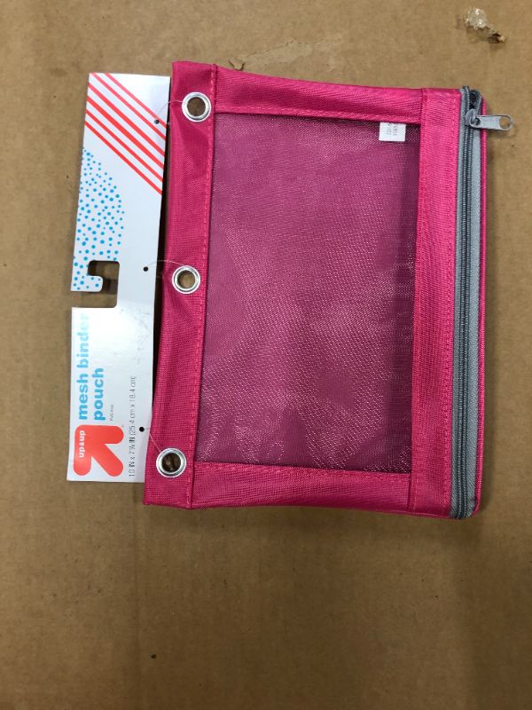 Photo 3 of ***MISC COMBO 2 PACK*** Speedo Kids Sunny Vibes Goggles - Digital Green Gecko & Mesh Binder Pencil Pouch Pink - up & up	