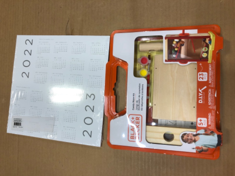 Photo 2 of ***MISC COMBO**** Undated 3ct Notepad Desk Planning Set Blush - russell+hazel & BLACK+DECKER Candy Maze Kit	