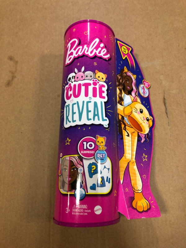 Photo 4 of ****COMBO PACK 2 PACK***Barbie Cutie Reveal Doll- Kitten & My Squishy Littles - Snack Pack Multipack	