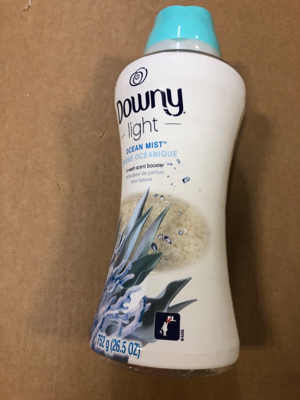 Photo 4 of ***2 PACK*****Downy Light White Lavender Laundry Scent Booster Beads for Washer with No Heavy Perfumes & Downy Light Ocean Mist Laundry Scent Booster Beads for Washer with No Heavy Perf	