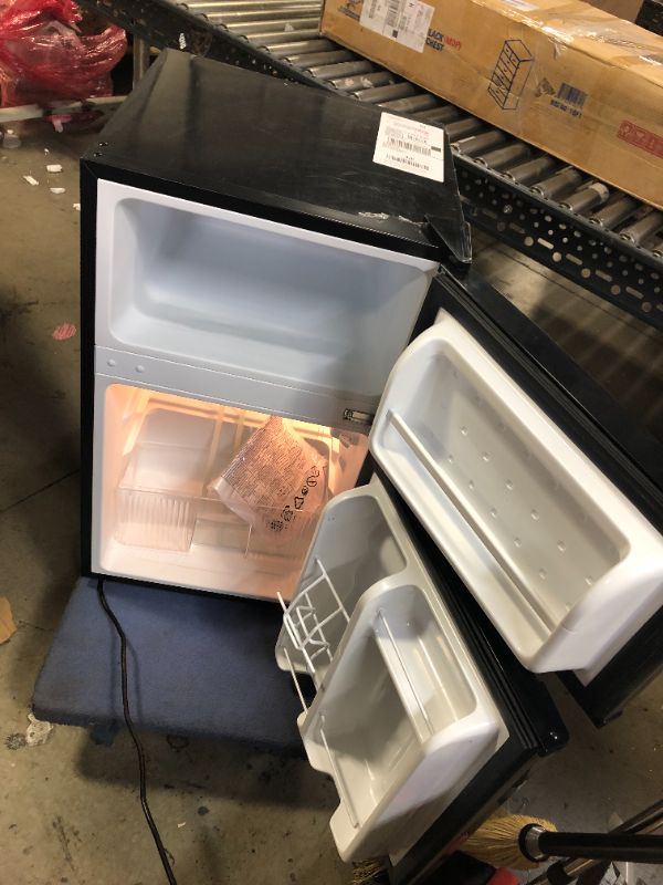 Photo 1 of Midea Compact Refrigerator, 3.1 cu ft, Stainless Steel