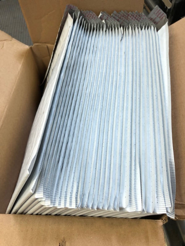 Photo 3 of Sales4Less #4 Poly Bubble Mailers 9.5x14.5 Inches Shipping Padded Envelopes Self Seal Waterproof Cushioned Mailer 50 Pack