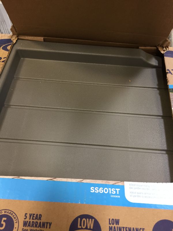 Photo 1 of 22gal Storage Seat Resin Deck Box - Suncast