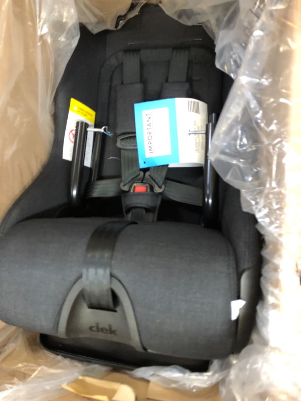 Photo 2 of Clek Fllo Convertbile Car Seat, Mammoth (Flame Retardant Free Merino Wool + Tencel® Blend)