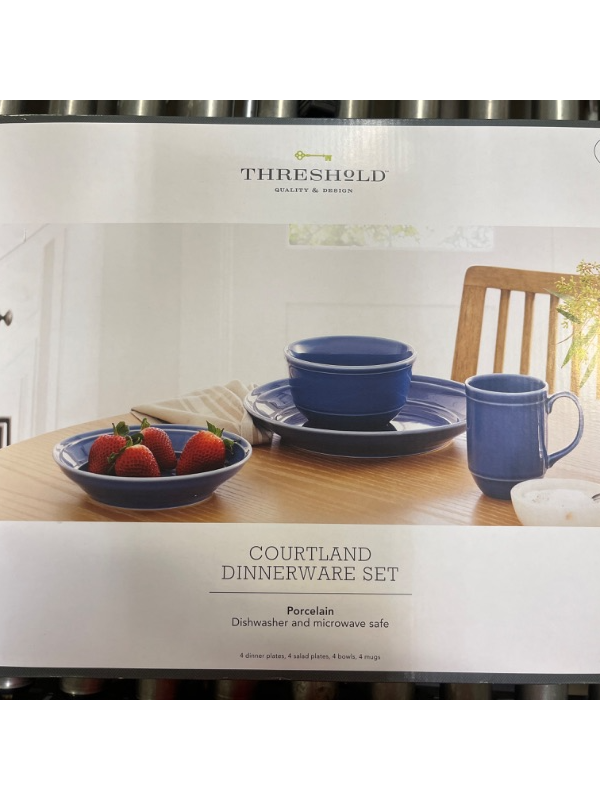 Photo 2 of 16pc Porcelain Courtland Dinnerware Set - Threshold™