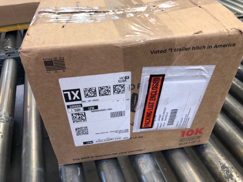 Photo 5 of (BOX NUMBER 1 OF 2)Equal-i-zer 4-point Sway Control Hitch, 90-00-1000, 10,000 Lbs Trailer Weight Rating, 1,000 Lbs Tongue Weight Rating, Weight Distribution Kit Includes Standard Hitch Shank, Ball NOT Included
