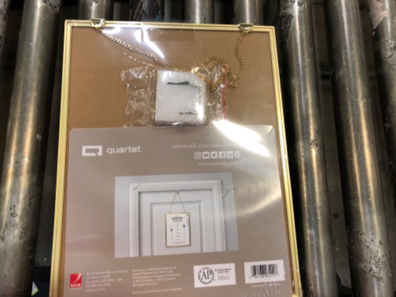 Photo 1 of 11''x14'' Welcome to Our Room Board Gold - Quartet
