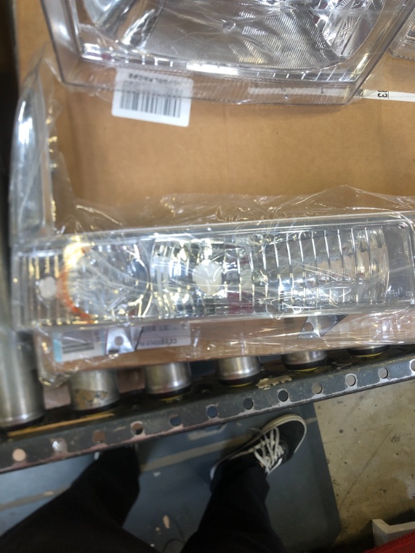 Photo 4 of 4 PIECE GENERIC HEADLIGHT ASSEMBLY MAKE AND MODEL UNKNOWN LEFT AND RIGHT