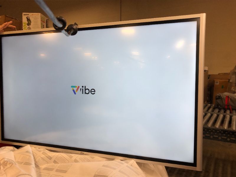 Photo 6 of [Original] Vibe 55'' 4K UHD Vibe All-in-One Computer Real-time Interactive Whiteboard, Video Conference Collaboration, Robust App Ecosystem, Smart Board for Classroom and Busines   ---No Stand  Included---- 