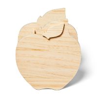 Photo 1 of Apple Shaped Wood Pencil Cup - Mondo Llama™ Dimensions (Overall): 5.9 Inches (H) x 3.5 Inches (W) x 5.12 Inches (D)


