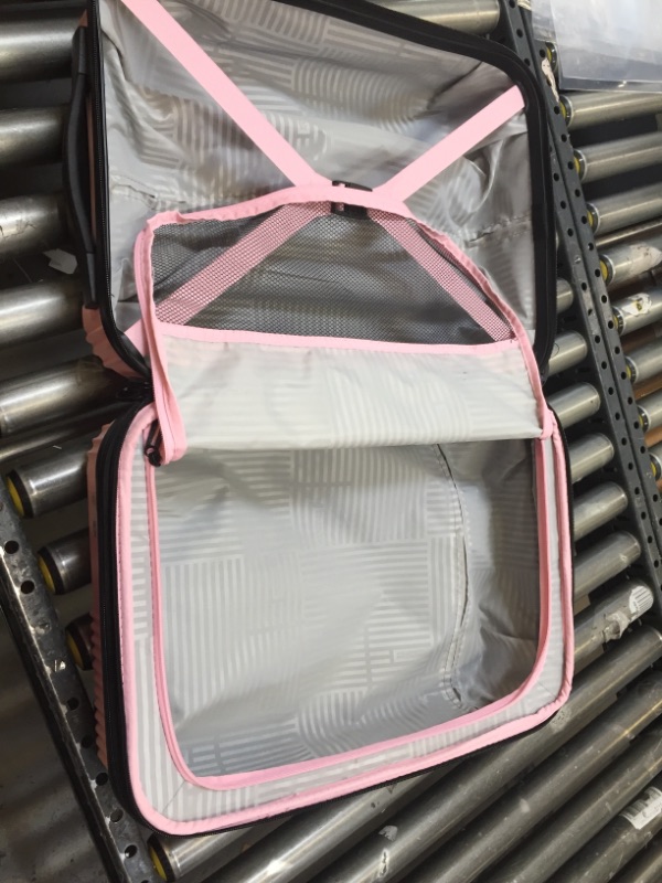 Photo 1 of  American Tourister NXT Hardside Small Checked Spinner Suitcase

