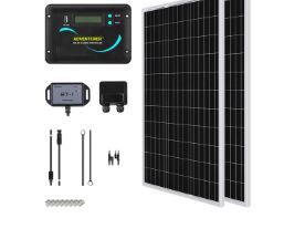 Photo 1 of 200 Watt 12 Volt Solar RV Kit
SKU: RNG-KIT-RV200D-ADV30-US