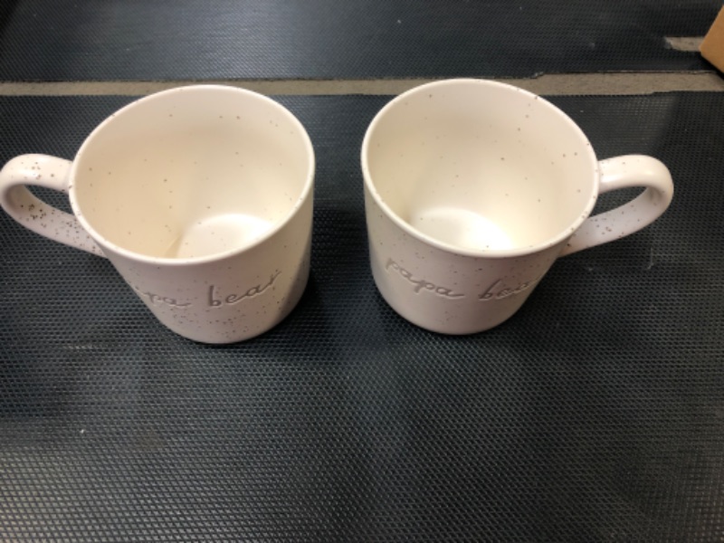 Photo 1 of 15oz Stoneware Papa Bear Mug - Threshold™---PACK OF 2