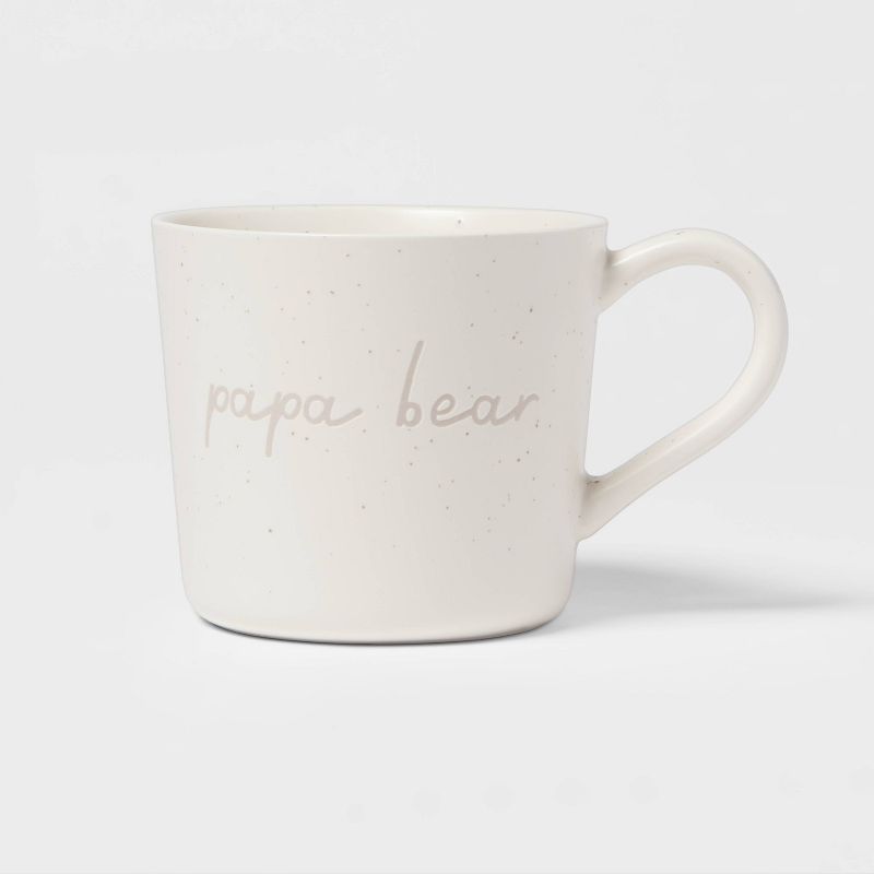 Photo 1 of 15oz Stoneware Papa Bear Mug - Threshold™---PACK OF 2