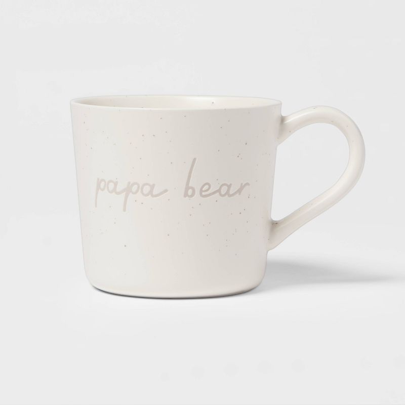 Photo 1 of 15oz Stoneware Papa Bear Mug - Threshold™---PACK OF 2
