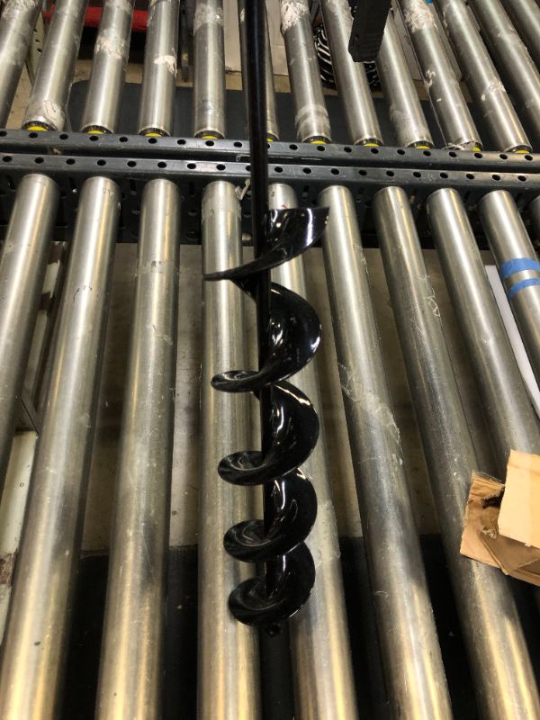 Photo 2 of 3 x 24 Inch Auger Drill Bit for Planting - Easy Planter Garden Auger - Bulb and Bedding Plant Augers - Post Hole Digger for 3/8” Hex Drive Drill