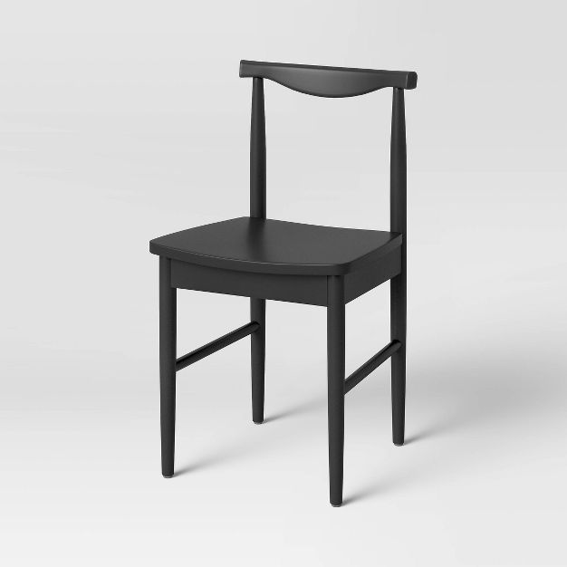 Photo 1 of Biscoe Wood Dining Chair - Threshold