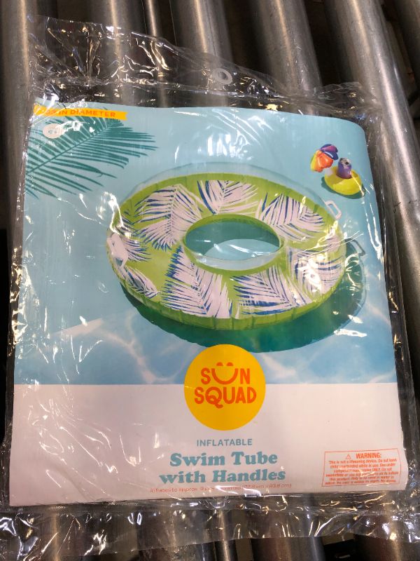 Photo 2 of 33 Swim Tube Tropical with Handles - Sun Squad