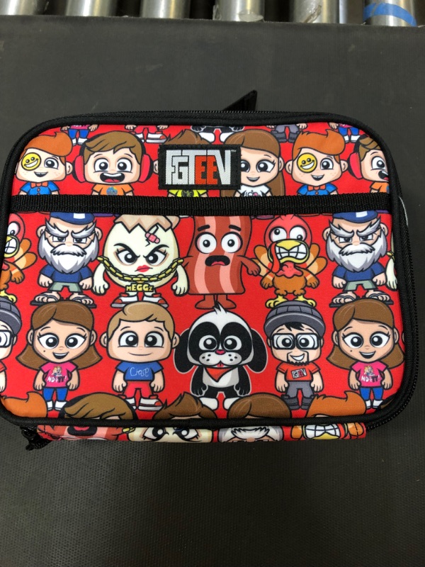 Photo 1 of ****BOY AND GIRL 2 PACK**** FGTeeV Lunch Bag - Red, picnic and lunch box & Classic Lunch Bag Navy Space - Cat & Jack