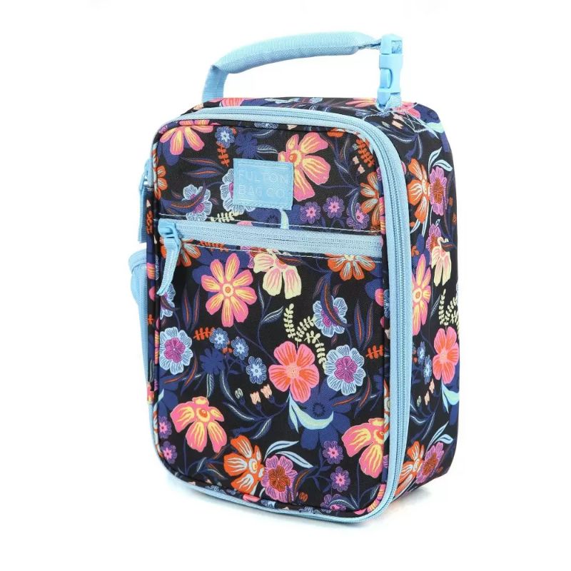 Photo 1 of ****BOY AND GIRL 2 PACK**** Fulton Bag Co. Upright Lunch Bag - Midnight Garden & Classic Lunch Bag Skateboards - Cat & Jack	