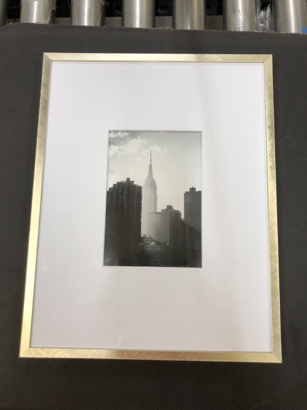 Photo 2 of ****2 PACK**** Thin Metal Matted Gallery Frame Gold